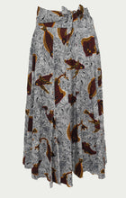 Load image into Gallery viewer, Gold Marine Floor Length Maxi Skirt On Dutch Hollandaise
