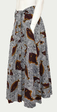 Load image into Gallery viewer, Gold Marine Floor Length Maxi Skirt On Dutch Hollandaise
