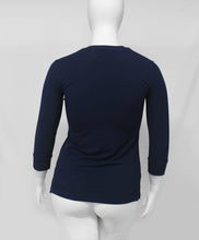 Load image into Gallery viewer, Casual Dress Top With Open Chest Buttons-
