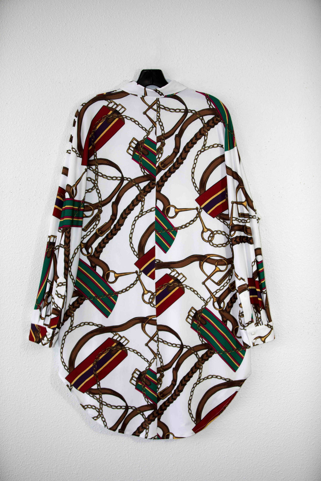 Dress Tunic Silk Chain Designer Wear