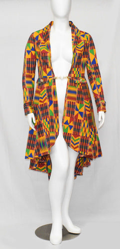 Multi Color African Trendy Suit On Dutch