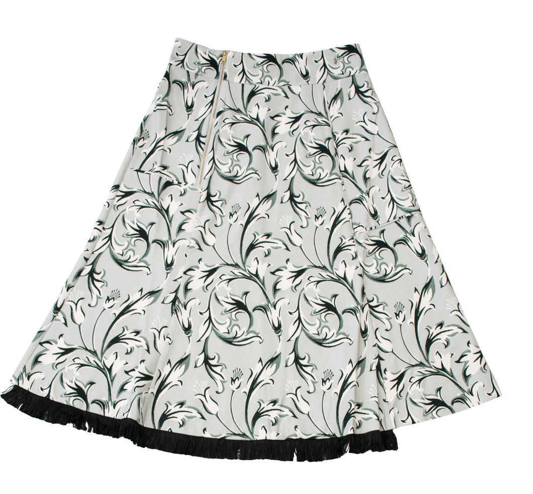 Midi Wide Skirt Dianian Design