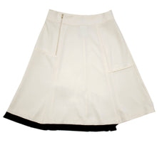 Load image into Gallery viewer, Rapheeze Designed Royalty White Flare Skirt

