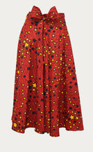 Load image into Gallery viewer, Red Super Dutch Hollandais Fabric Floor Length Maxi Skirt

