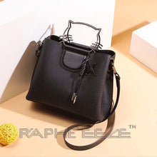 Load image into Gallery viewer, Elegant Classic Designed Handbag for Woman - Classic Black Color Mini Handbag
