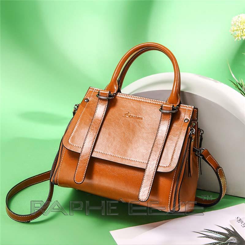 Elegant & Stylish Tote Handbag for Woman - Brown Color Mini Handbag