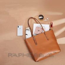 Load image into Gallery viewer, Classic Tote Bag for Woman - Brown Color

