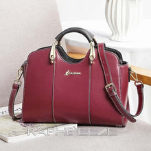 Load image into Gallery viewer, Small Elegant &amp; Stylish Tote Handbag for Woman - Wine Red
