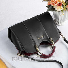 Load image into Gallery viewer, Elegant &amp; Stylish Tote Handbag for Woman - Black Midi Size
