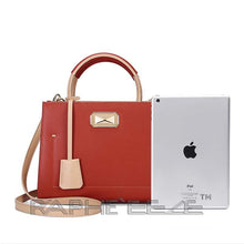 Load image into Gallery viewer, Luxurious Tote Hand Purse with Cross Body for Woman - Red Color Mini Handbag
