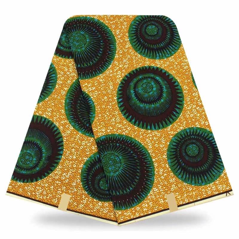 Zulu African Tribal Printed Cotton Wrapper Fabric Imported