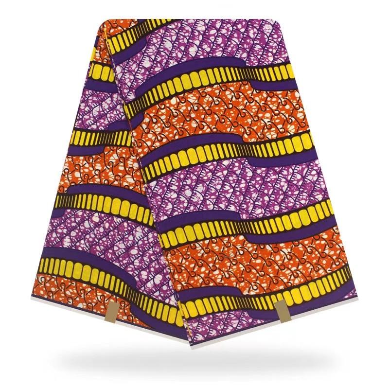 Original Traditional African Printed Cotton Wrapper Fabric Made in Holland