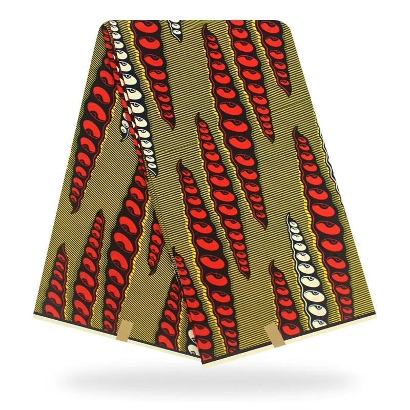 Zulu African Tribal Printed Cotton Wrapper Fabric Imported