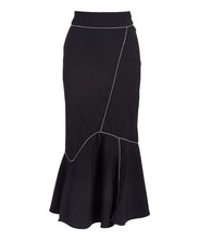 Load image into Gallery viewer, Long Calf Length Skirt- Black
