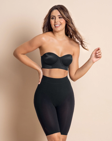 Seamless High Waist Shapewear with Thigh Compression