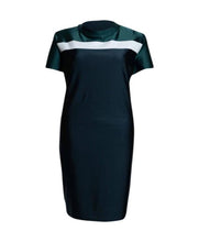 Load image into Gallery viewer, Tri-Color Polo Dress Plus Size &amp; Motherhood
