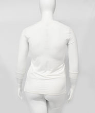 Load image into Gallery viewer, Casual Dress Top With Open Chest Buttons-White
