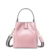 Load image into Gallery viewer, Genuine Italian Leather Made  Cross Body Bag for Women - Pink Color
